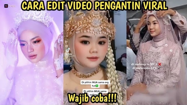 Edit video pengantin
