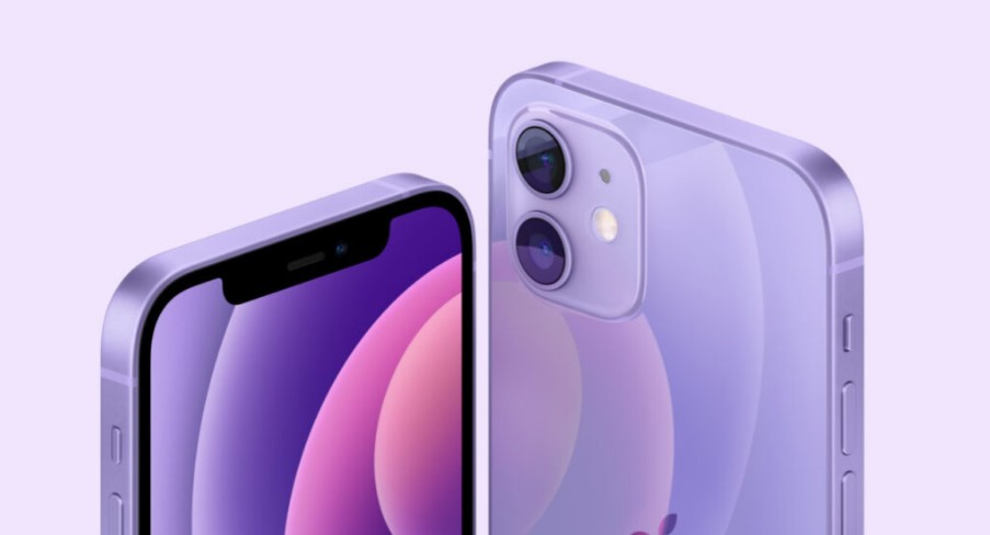 iPhone 12 ungu