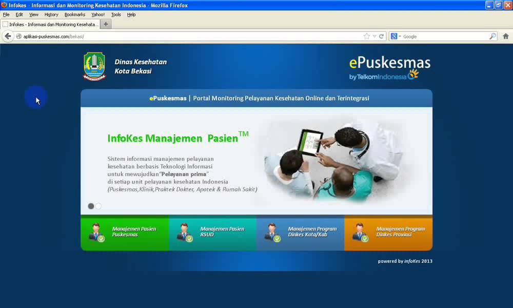 Aplikasi Epuskesmas Kabupaten Cirebon