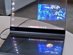 Keunikan Laptop Transparan Lenovo Hadir di MWC 2024