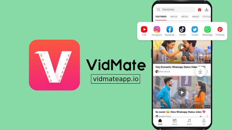 Aplikasi VidMate yang Asli